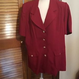 Button down light jacket